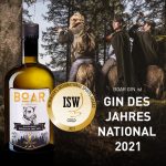 BOAR Gin ist Gin des Jahres 2021 national